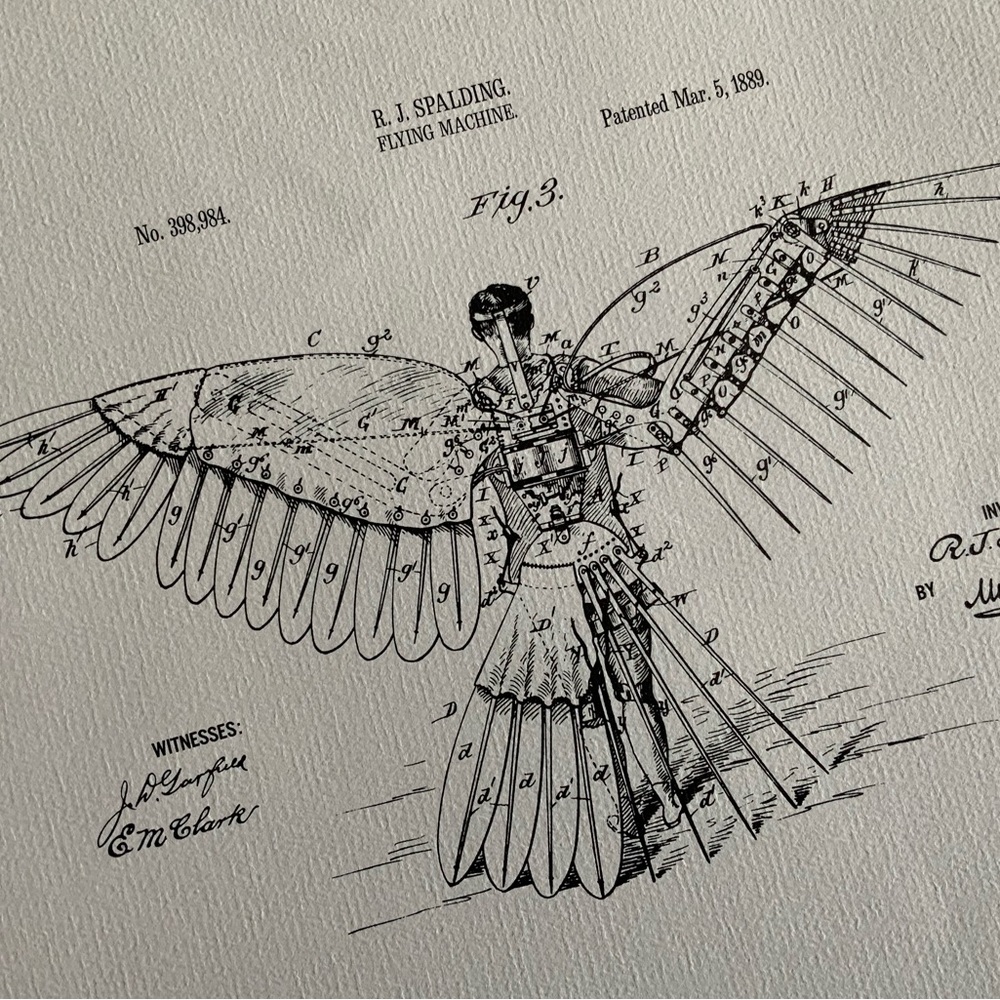 Flying Machine Print - Picture 7 of 7